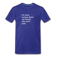 Men's Premium T-Shirt - royal blue